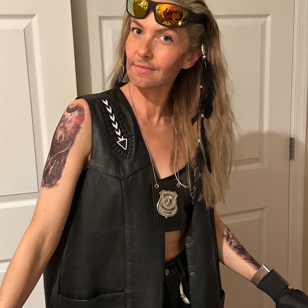 Dog the Bounty Hunter cute Halloween costume | all accessories plus vest